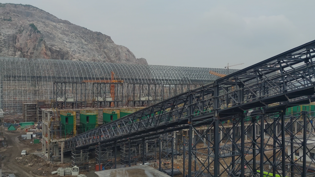 黃石華新綠色建材產業有限公司(圖4) 華新(陽新)億噸機制砂石項目